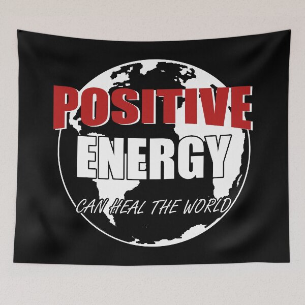 Item preview, Positive Energy Can Heal The World designed and sold by YOYOCollection.