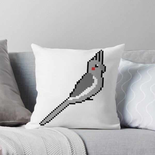Item preview, Pixel Art Female Cockatiel designed and sold by Sauropsida.