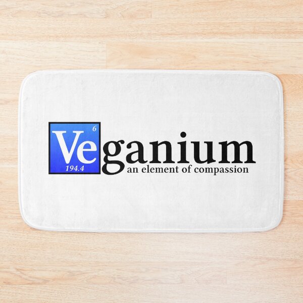 Item preview, Veganium an element of compassion - bright BG designed and sold by reIntegration.