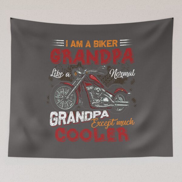 Item preview, Biker grandpa cooler designed and sold by anhdesing.