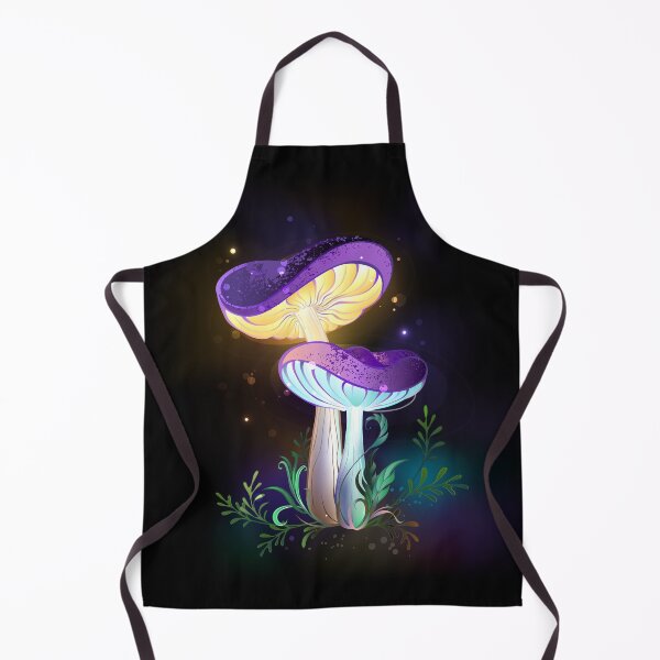 Item preview, Two Glowing Mushrooms designed and sold by Blackmoon9.