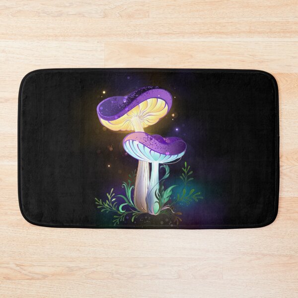 Item preview, Two Glowing Mushrooms designed and sold by Blackmoon9.
