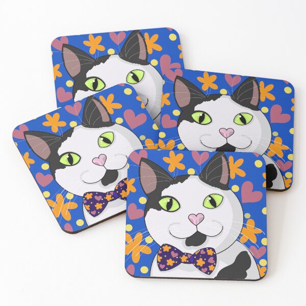 Item preview, Bow Tie Gentleman Cat designed and sold by ohnozozo.