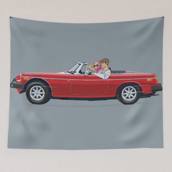 Item preview, Damask Red color 'B' Roadster – with optional wheels designed and sold by Bigs66.