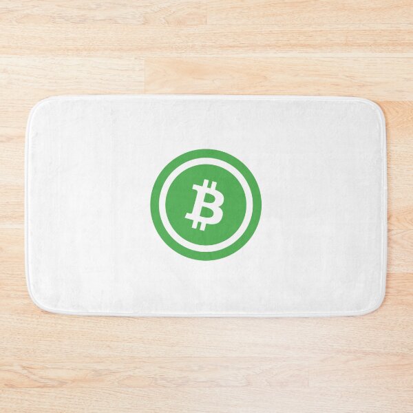 Item preview, Bitcoin Green Symbol designed and sold by RetroRobbo.