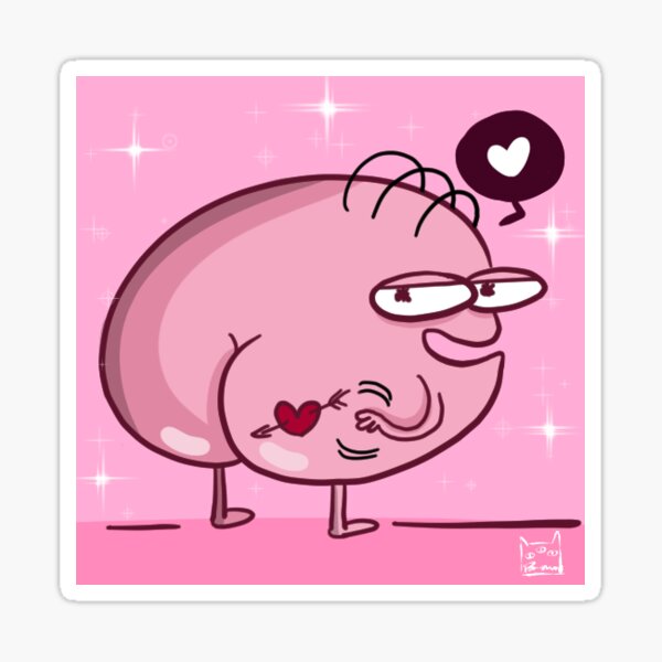 Gluteus Maximus Sticker