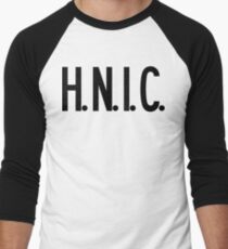 H.N.I.C. Head Nigga In Charge | FRESH Men's Baseball ¾ T-Shirt