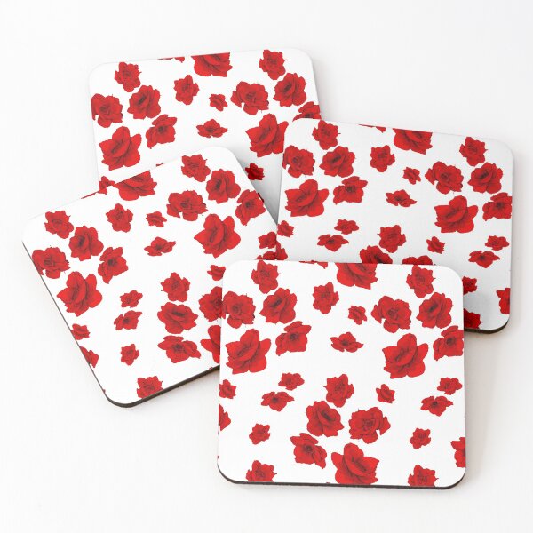 Item preview, red anemone flowers designed and sold by cemreyigitsahin.