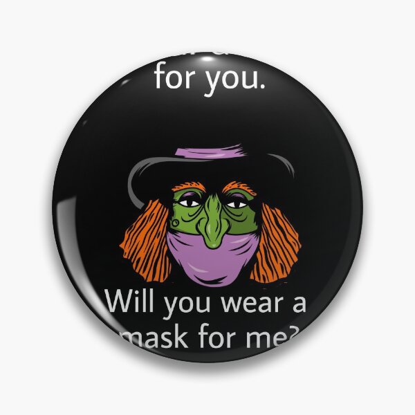 Item preview, Masked witch - Will you wear a mask for me? designed and sold by GLwithUs.