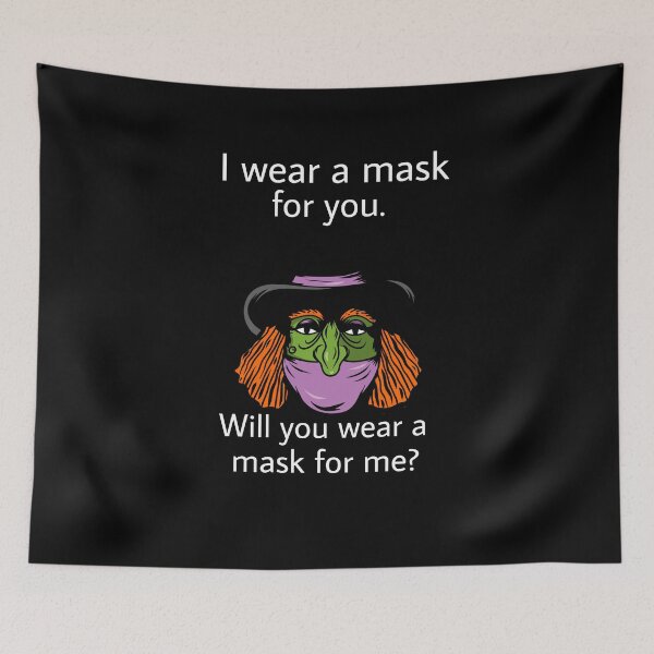 Item preview, Masked witch - Will you wear a mask for me? designed and sold by GLwithUs.