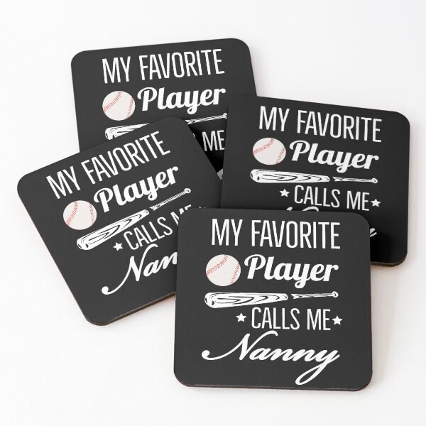 Item preview, My Favorite Player Calls Me Nanny Baseball Grandma Gift designed and sold by Luna1Shop.