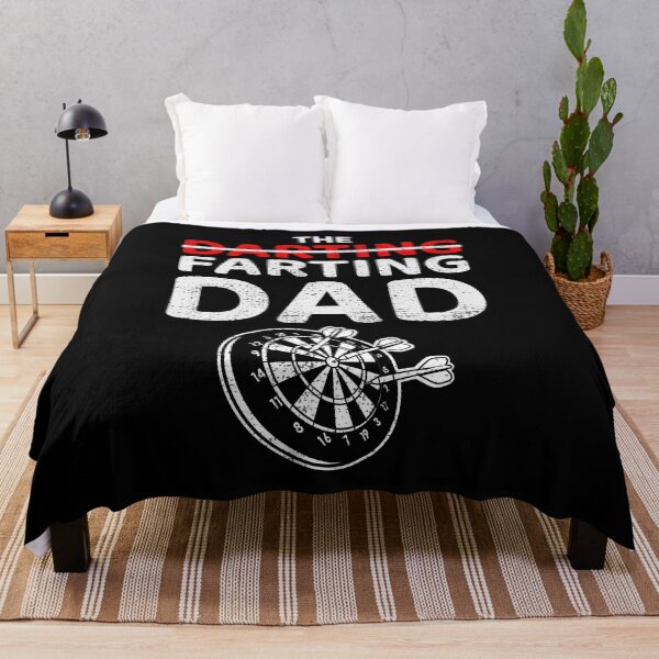 Item preview, Darts Players Bullseye Shooting Sport Fart Dad Fathers day Funny designed and sold by CuteDesigns1.