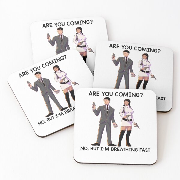 Item preview, Are You Coming? - Archer Sitcom - No But I'm Breathing Fast designed and sold by JohnJudith3.