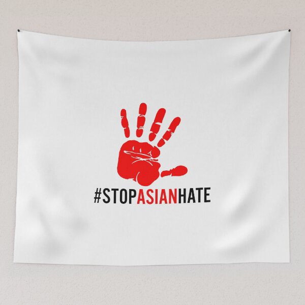 Item preview, Stop Asian Hate Essential Sticker designed and sold by Love2MakeArt.