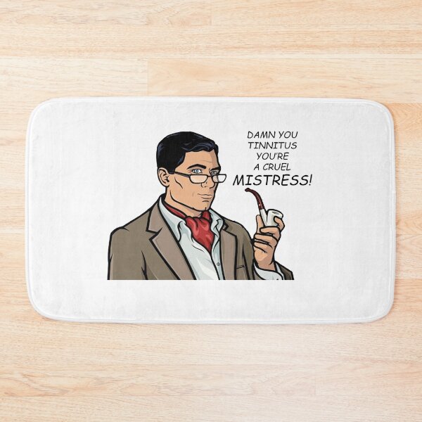 Item preview, Archer Sitcom - Damn You Tinnitus You're A Cruel Mistress! designed and sold by JohnJudith3.