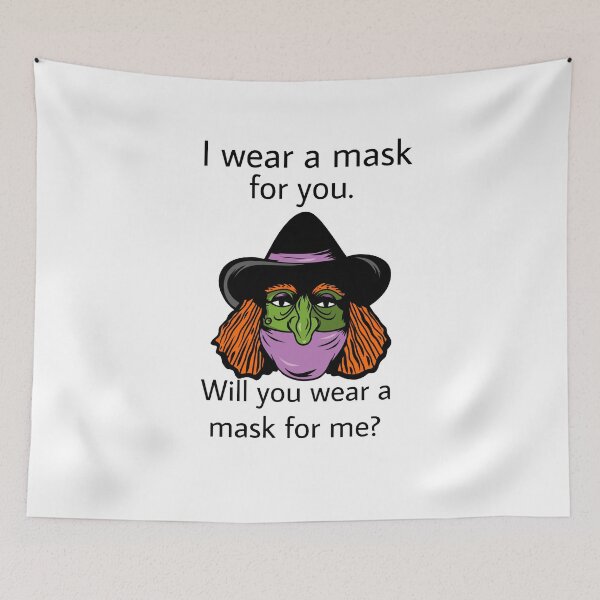 Item preview, Masked witch - Will you wear a mask for me? designed and sold by GLwithUs.