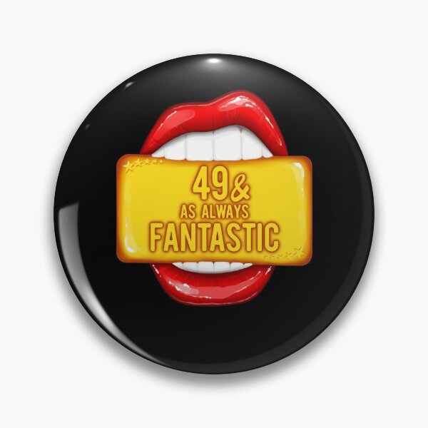 Item preview, 49th Birthday 49 & As Always Fantastic Red Lips Bday Women designed and sold by ZNOVANNA.