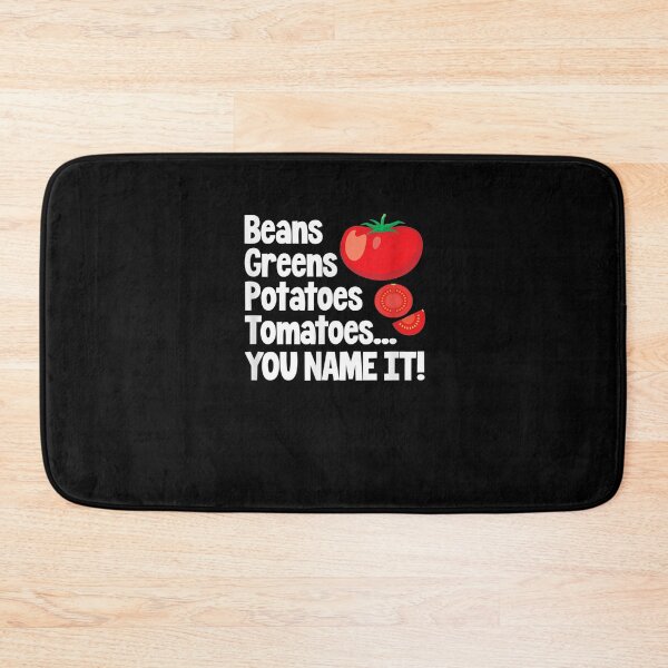 Item preview, Beans Greens Potatoes Tomatoes Funny Tomato Thanksgiving Day  designed and sold by christinero2.
