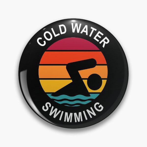 Item preview, Cold Water Swimming - Vintage Retro Sunset designed and sold by Thingy72.