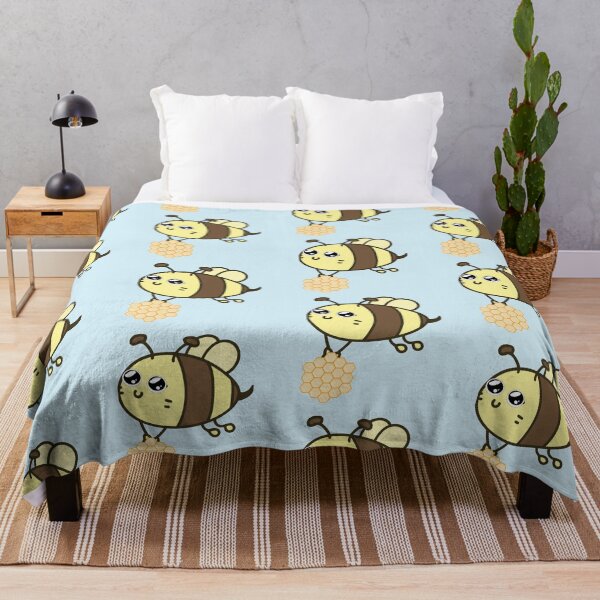 Item preview, Cute Wholesome Bee in sky designed and sold by ICRainbowMoons.
