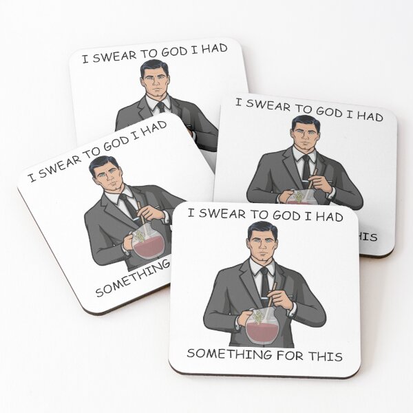 Item preview, Graphic Love Archer Sitcom - I Swear To God I Had Something For This designed and sold by JohnJudith3.
