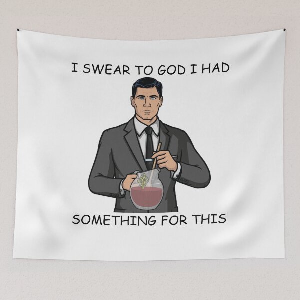 Item preview, Graphic Love Archer Sitcom - I Swear To God I Had Something For This designed and sold by JohnJudith3.