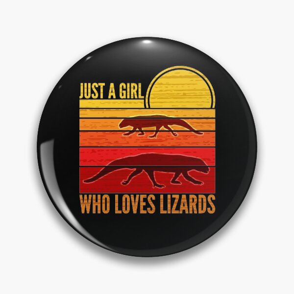 Item preview, Just A Girl Who Loves Lizards designed and sold by SUNarea.