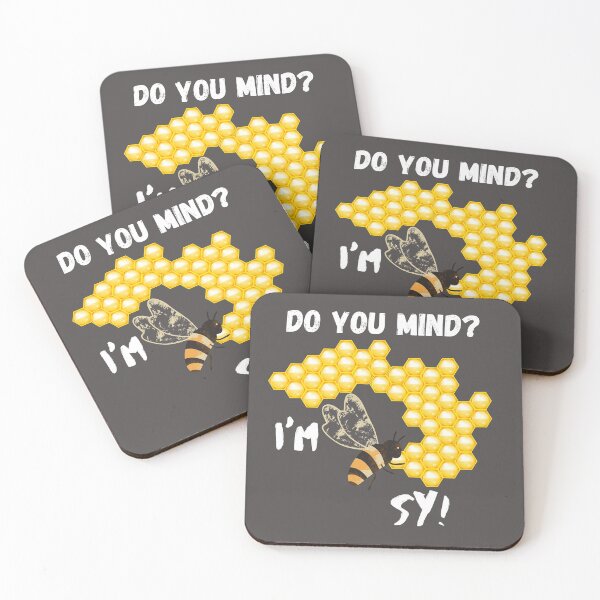 Item preview, Black and yellow busy Bee vintage design do you mind? I'm BEE sy! designed and sold by Le-tee-shop.