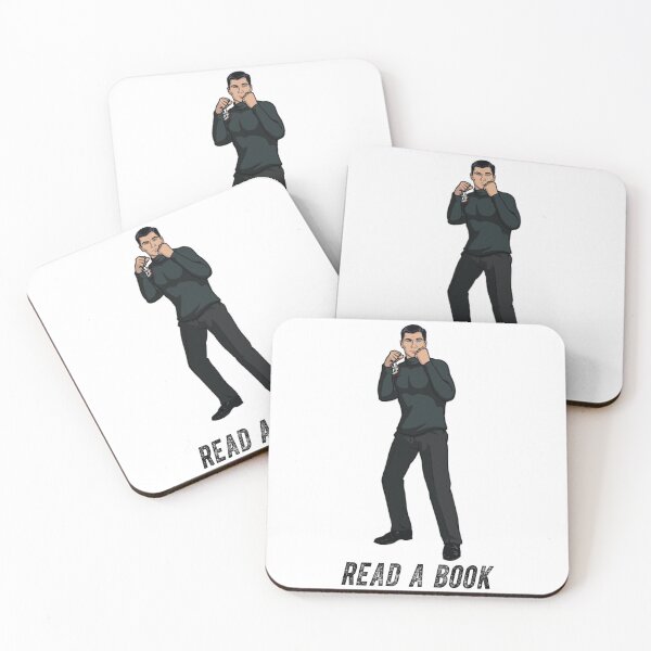 Item preview, Vintage Art Archer Sitcom - Read A Book designed and sold by JohnJudith3.