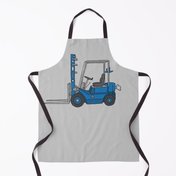 Item preview, Blue fork-lift truck designed and sold by Berlin-T-Shirt.