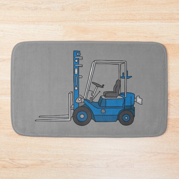Item preview, Blue fork-lift truck designed and sold by Berlin-T-Shirt.