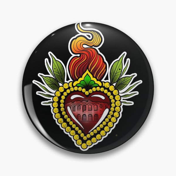 Item preview, Sacred heart by Luke Red designed and sold by lukeredtattoo.