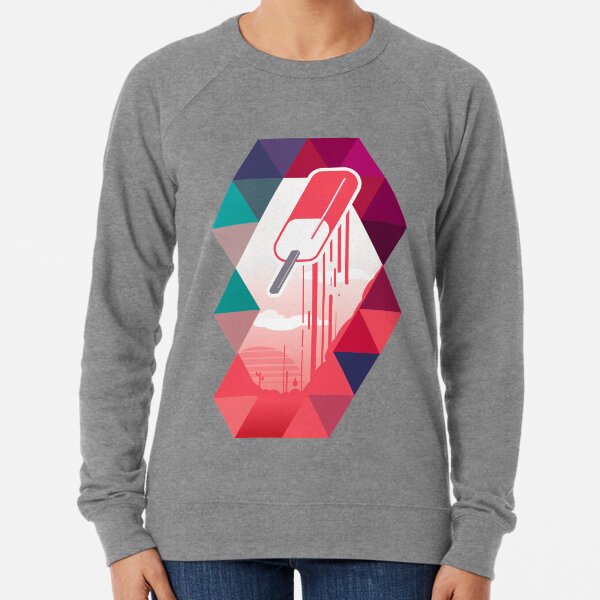 Watermelon Popsicle Lightweight Sweatshirt