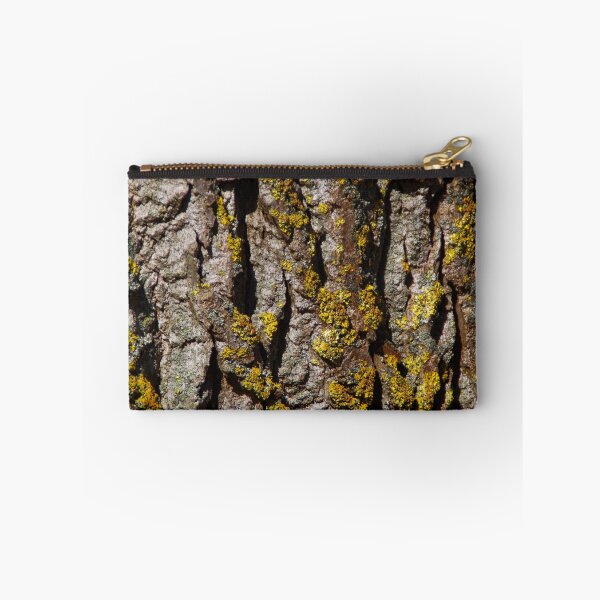 Item preview, Poplar bark pattern with sulfur lichen designed and sold by Treemonk.