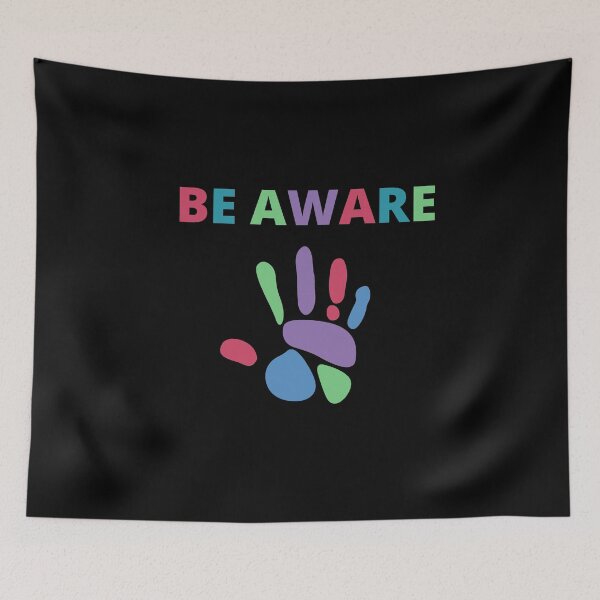 Item preview, Be Aware designed and sold by tenderhappiness.