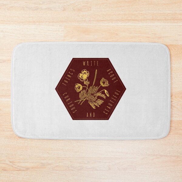 Item preview, Write About Beautiful And Curious Things // Writing Quotes designed and sold by vela-ramhorn.