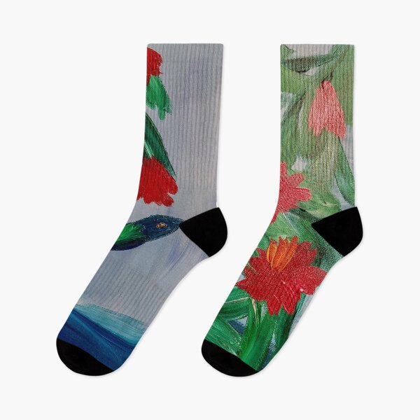 Item preview, Hummingbird about to feed on nectar  designed and sold by kkartwork.