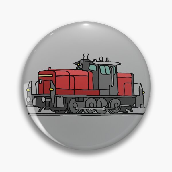 Item preview, Red Diesel locomotive designed and sold by Berlin-T-Shirt.