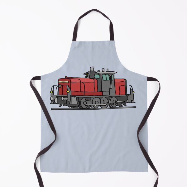 Item preview, Red Diesel locomotive designed and sold by Berlin-T-Shirt.