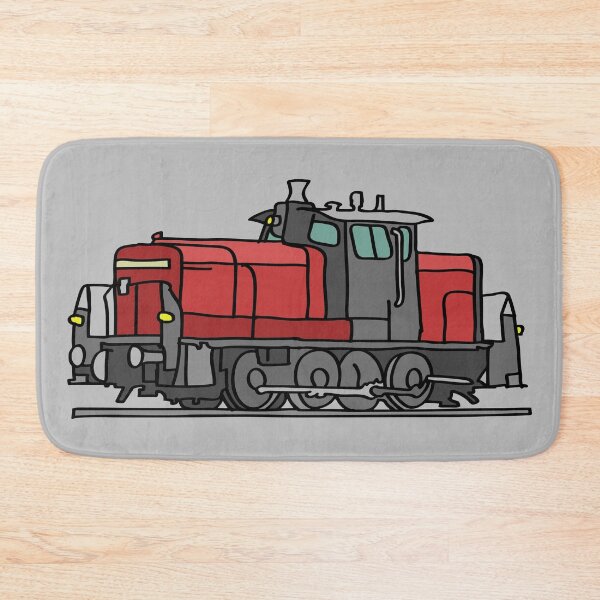 Item preview, Red Diesel locomotive designed and sold by Berlin-T-Shirt.
