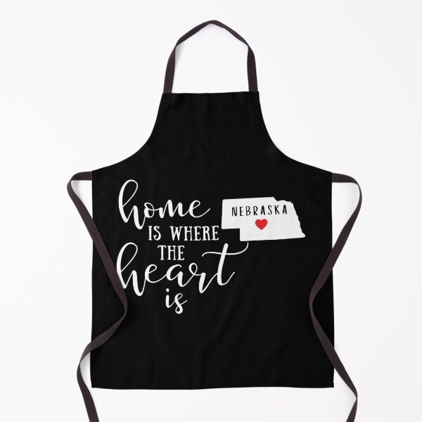 Item preview, Nebraska, Home Is Where the Heart Is, Home State designed and sold by ladylaughprints.