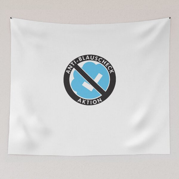 Item preview, Acción anti-verificación azul designed and sold by OrloHuels.