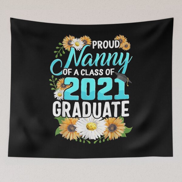 Item preview, Family Graduate Matching Nanny Of Class A 2021 Grad Grandma  designed and sold by dannareyansh.