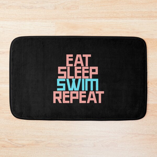 Item preview, Eat Sleep Swim Repeat, swimming, zwemmen, zwemles designed and sold by Zwembad Vergelijker.