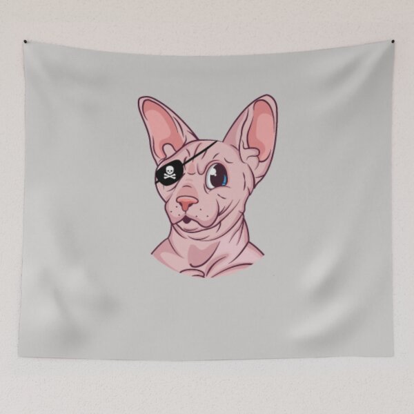 Item preview, Sphinx Cat Pet Cute Hairless Sphynx Cat designed and sold by GINIART.