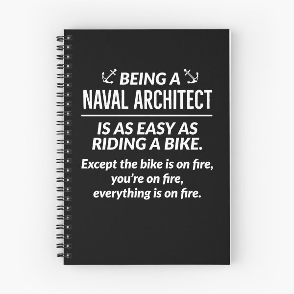 Item preview, Naval Architect Funny Gift designed and sold by Luna1Shop.
