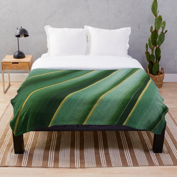 Item preview, Green Indoor Plant Leaves stripe designed and sold by Reaisa.