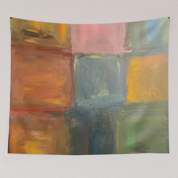 Item preview, Abstract painting windows designed and sold by kkartwork.