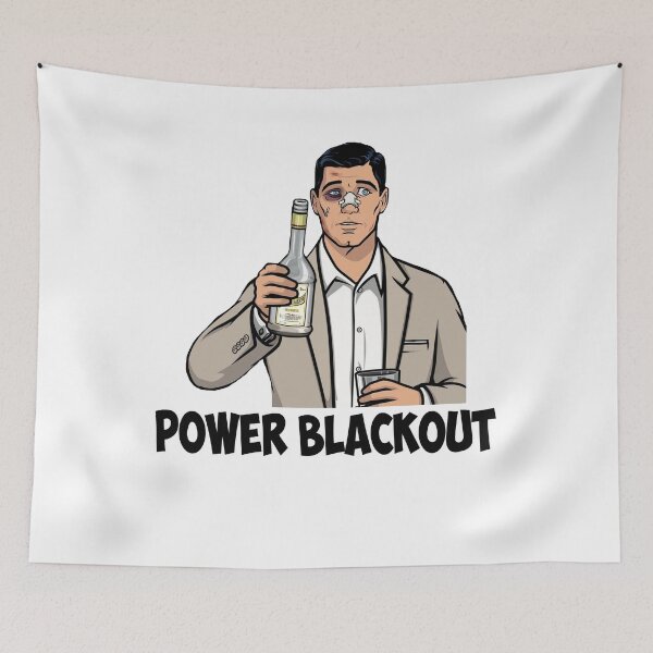 Item preview, Archer - Power Blackout designed and sold by JohnJudith3.
