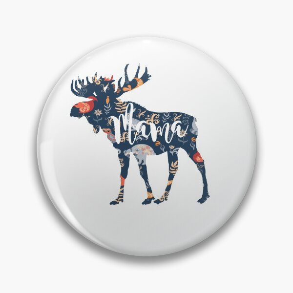 Item preview, Mama Moose Floral Woodland Cute Gift T-Shirt designed and sold by HammonArt.